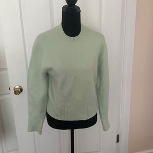 Small mint color Vince sweater